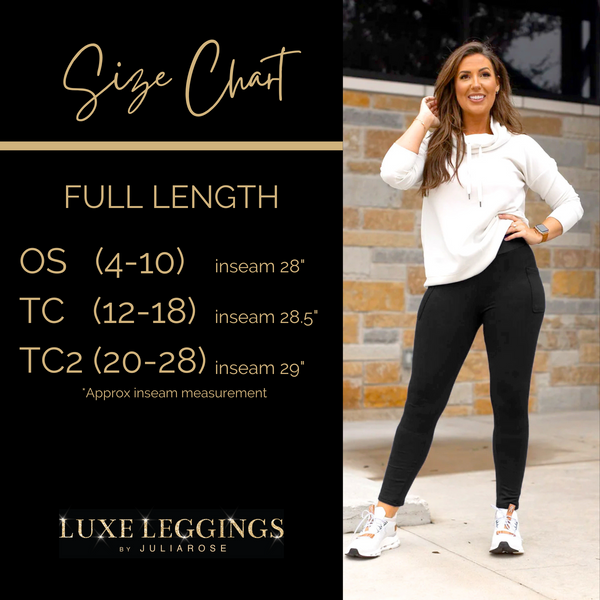 PreOrder | FULL LENGTH, NO POCKET Black Leggings - Round 3