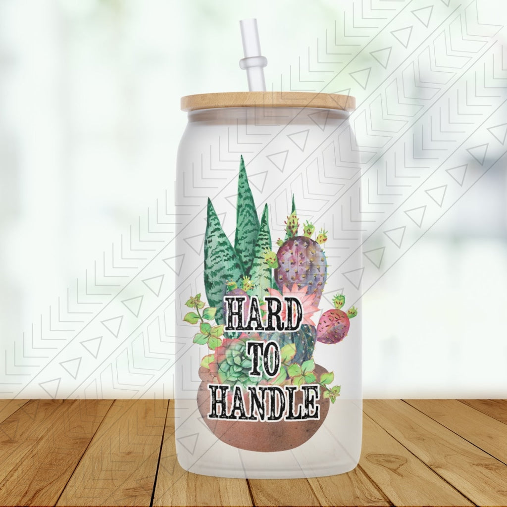 Hard To Handle Glass Can