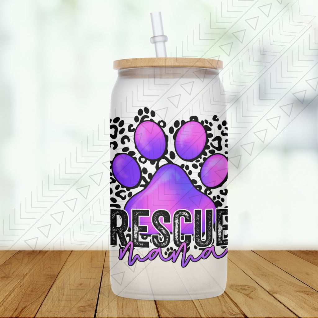 Rescue Mama Glass Can