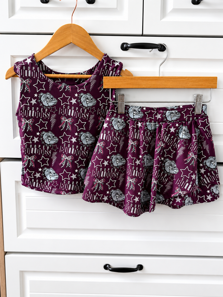 PREORDER: The Elite Custom Skort Set (Solid + Logo)  6.22.26 osym - Pumpkin Patch Co