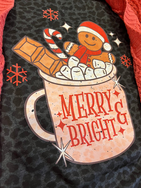 Merry & Bright Gingerbread Cup - RTS